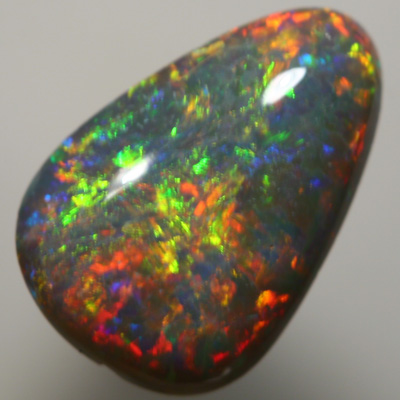 SOLID BLACK OPAL High dome full of 3D pattern SEE VIDEO